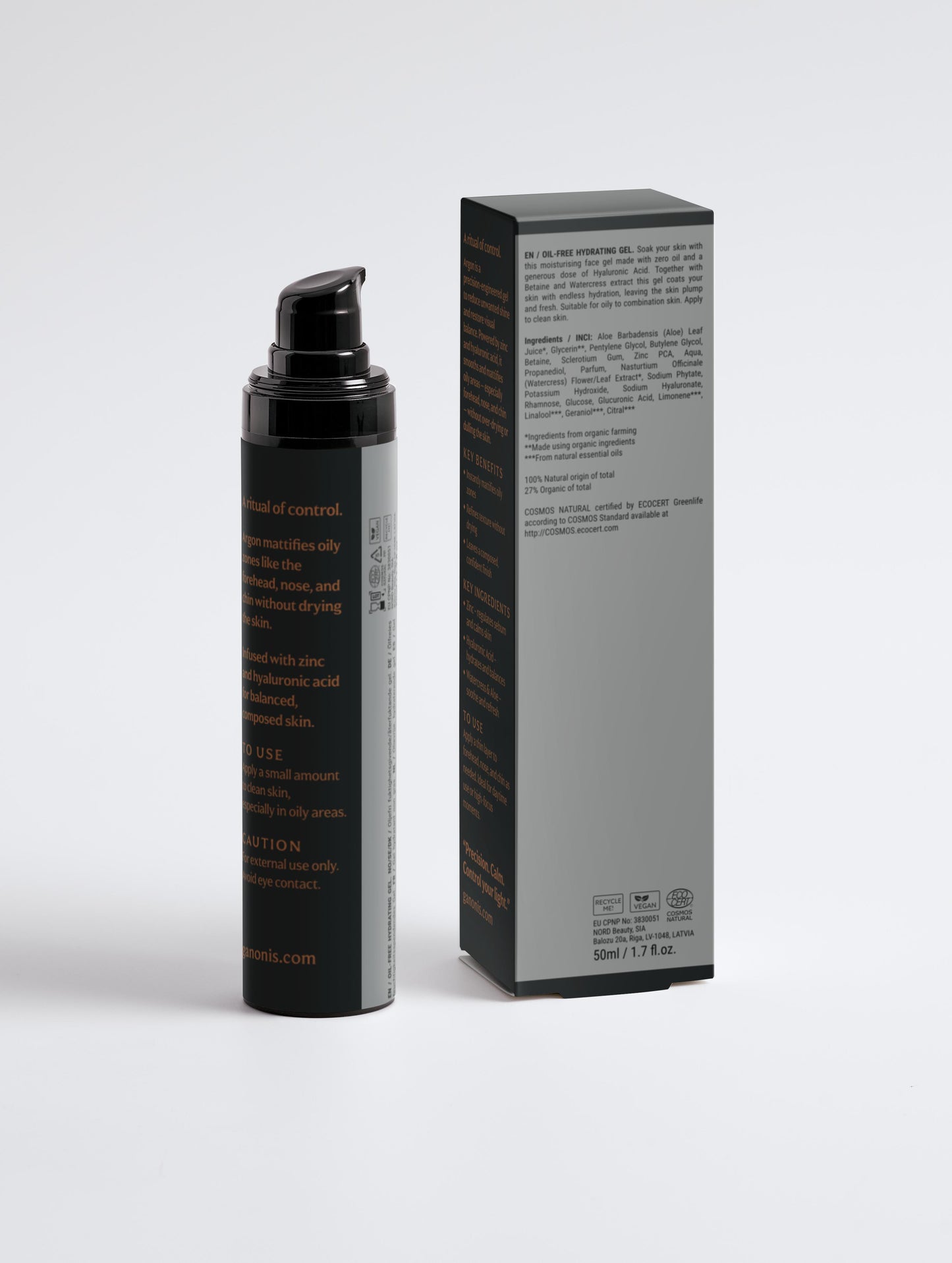 ARGON by GANONIS - Mattifying Gel